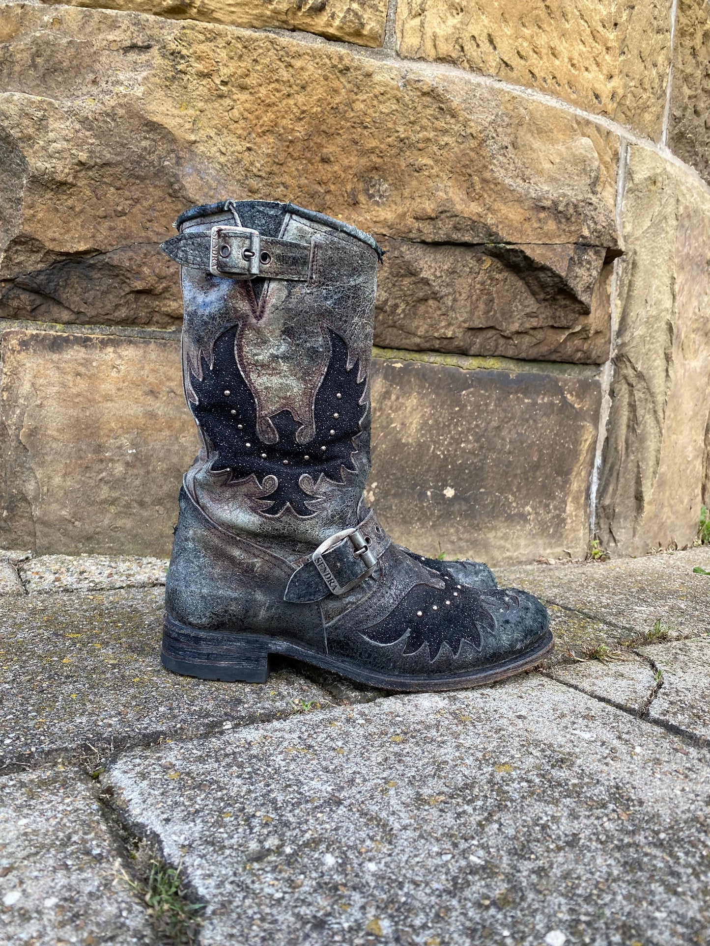 Old gringo biker boots hotsell