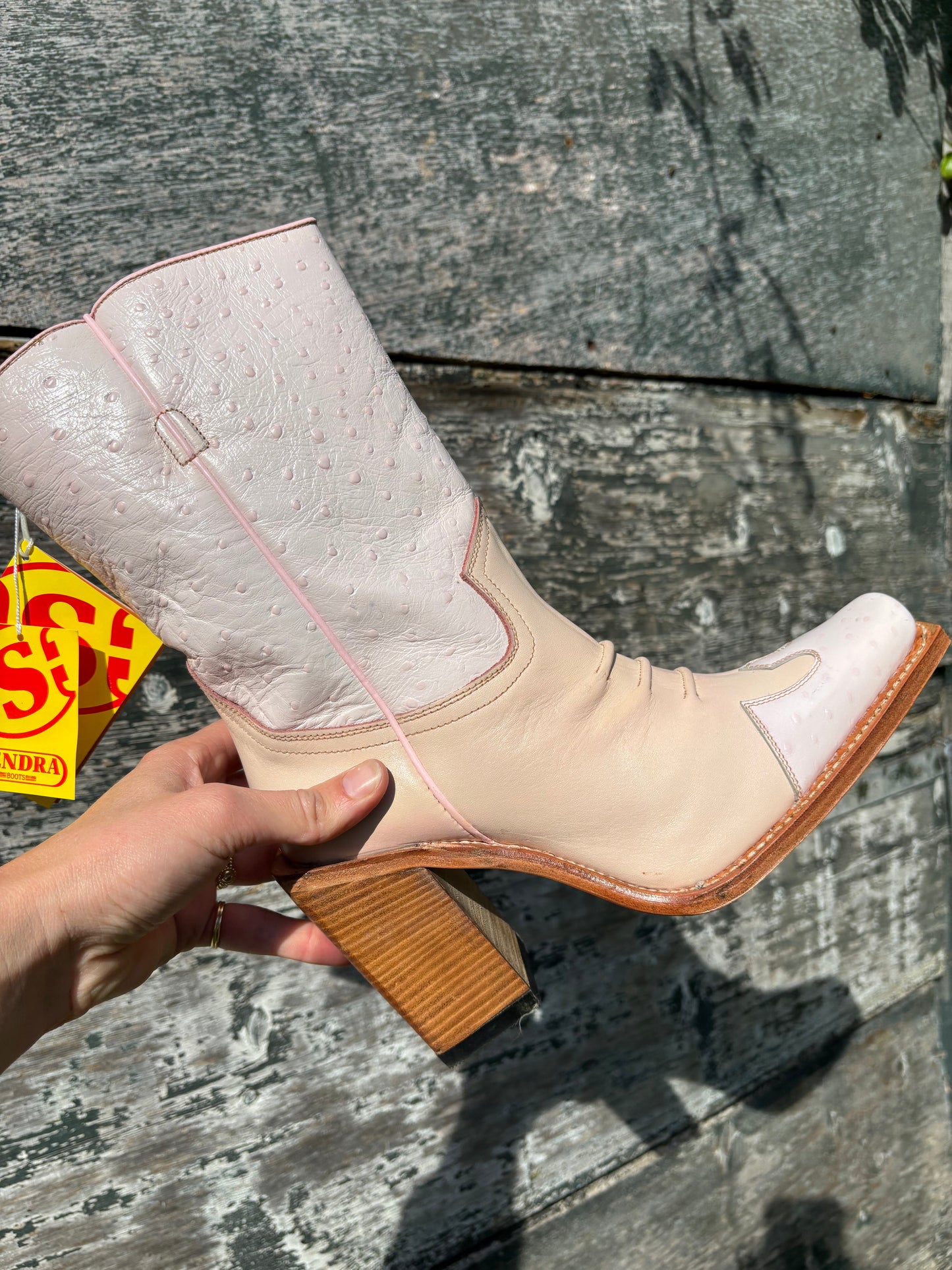 Sendra boots soft pink | Size 40