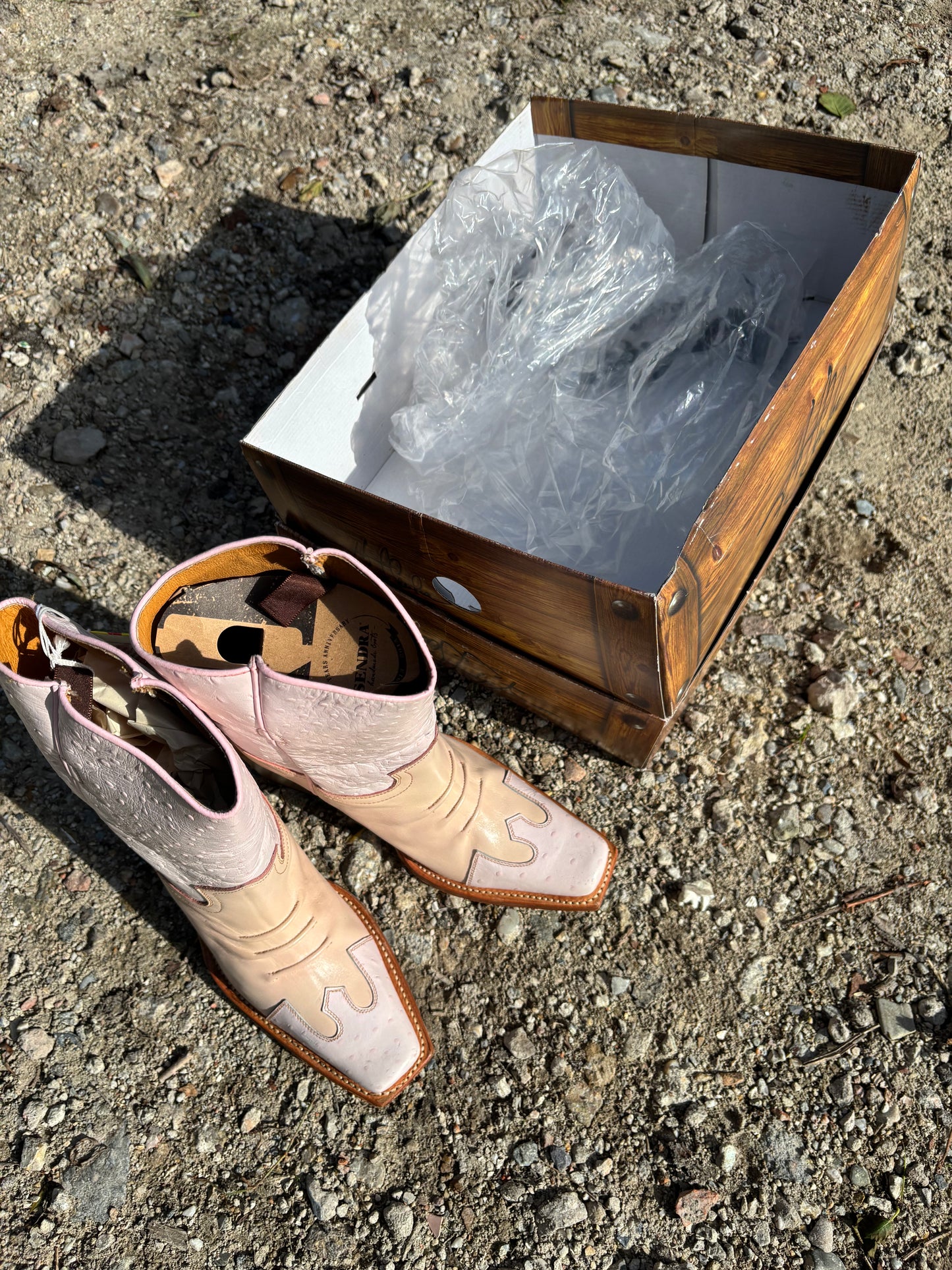 Sendra boots soft pink | Size 40